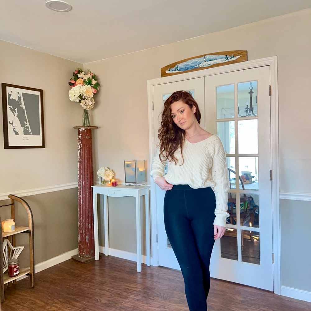 Women’s White Sweater